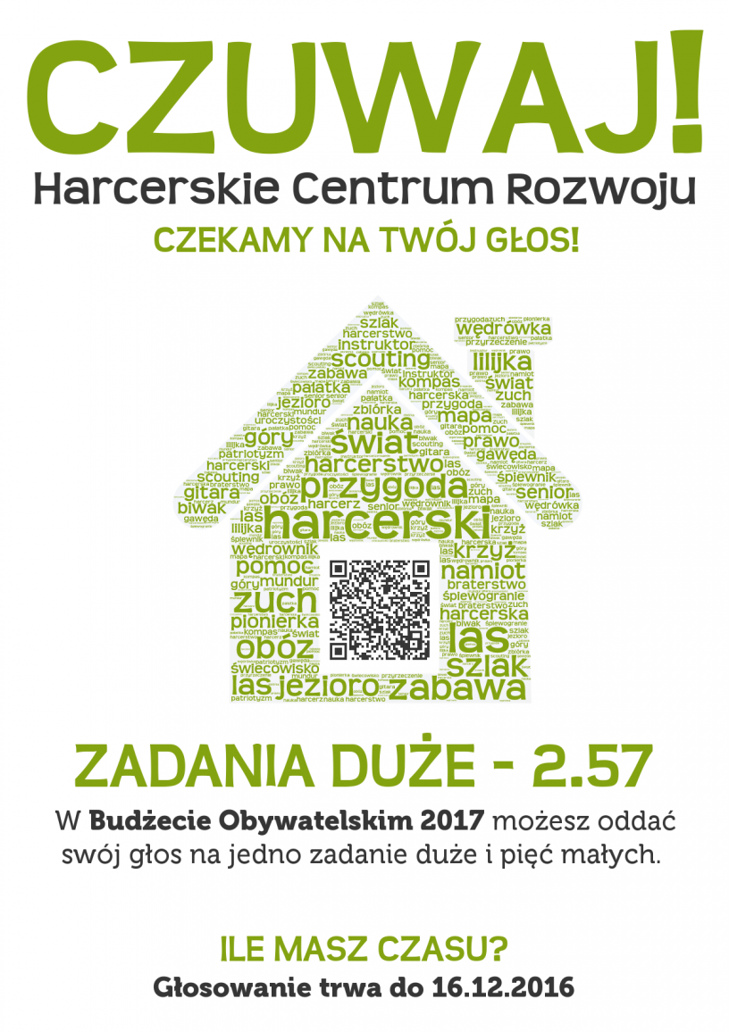 Plakat budżet 2017 zielony