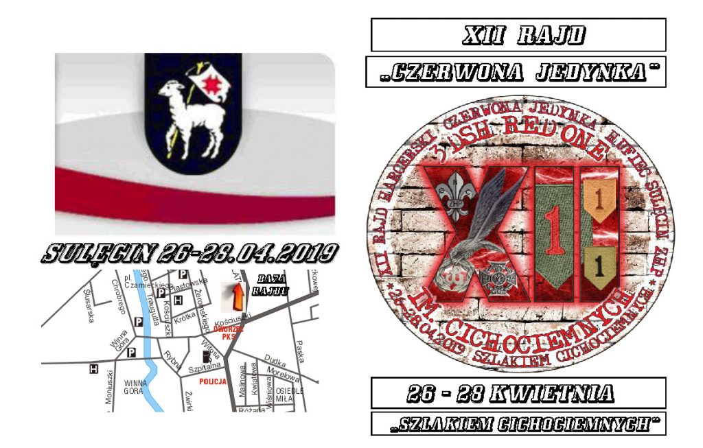 Zaproszenie XII rajd 2019 R1